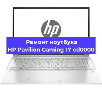 Замена жесткого диска на ноутбуке HP Pavilion Gaming 17-cd0000 в Челябинске